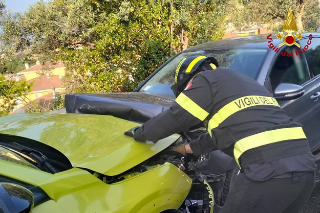 Castel di Lama - Frontale tra due auto, grave un 26enne
